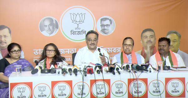Three Former TMC Rajya Sabha MPs Switch Allegiances to BJP Amid Factional Struggles