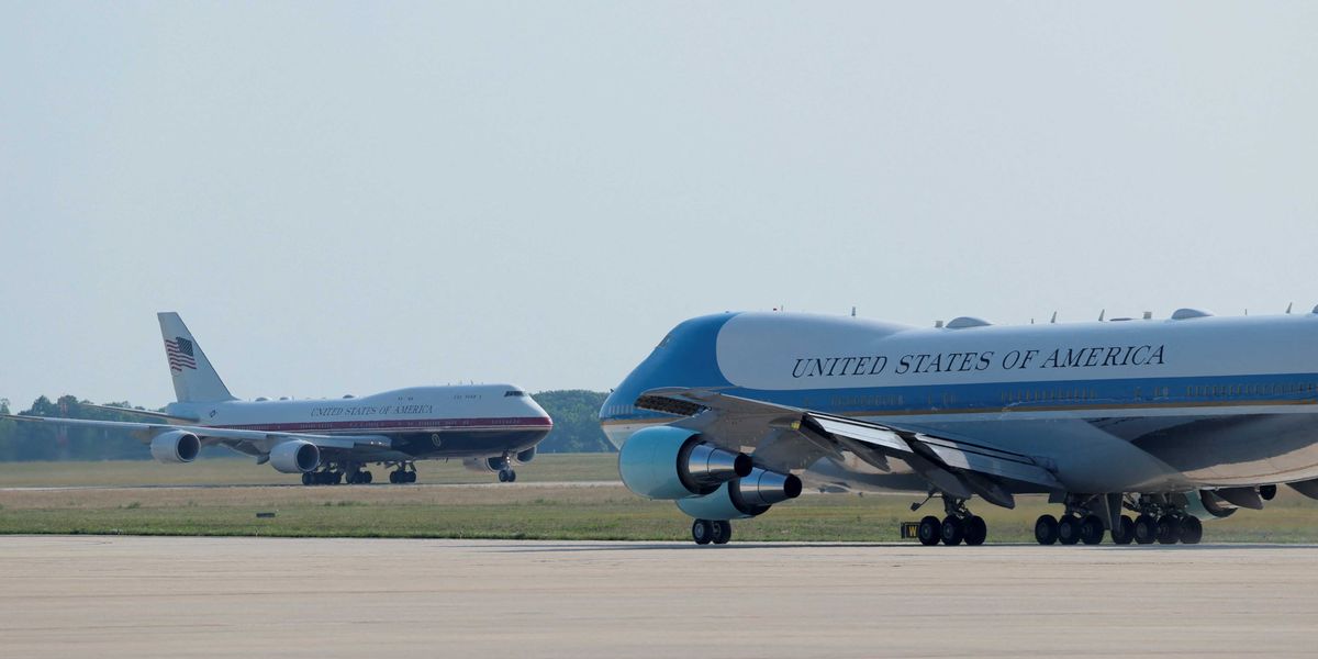 White House Condemns Reporter's Air Force One Swap Story as 'Fake News'