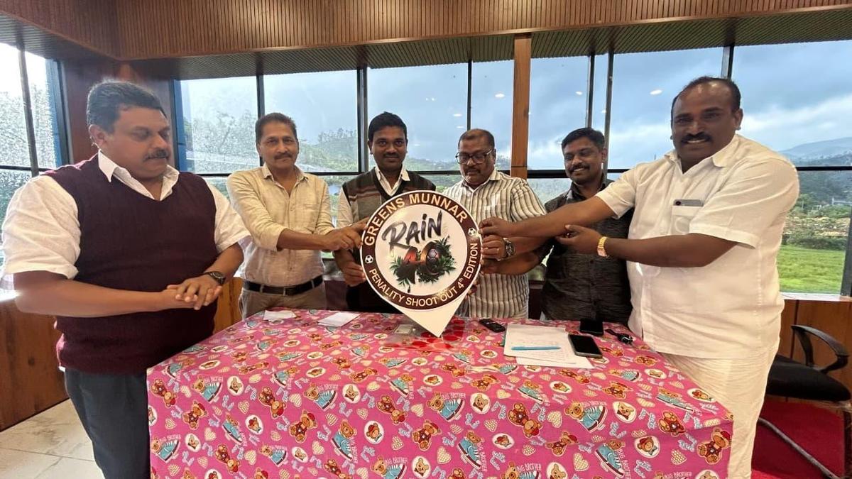 Munnar hosts 'Rain 40' football tournament with 32 teams