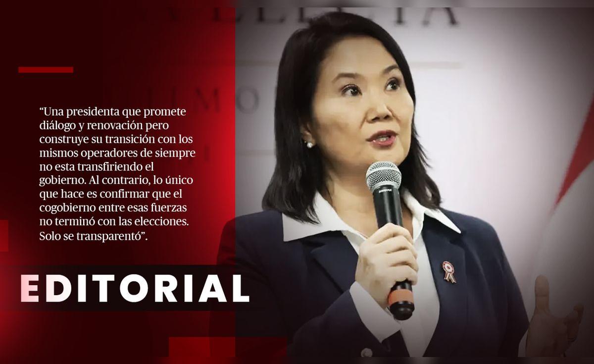 Keiko Fujimori y su equipo de transición vinculado a escándalos de corrupción
