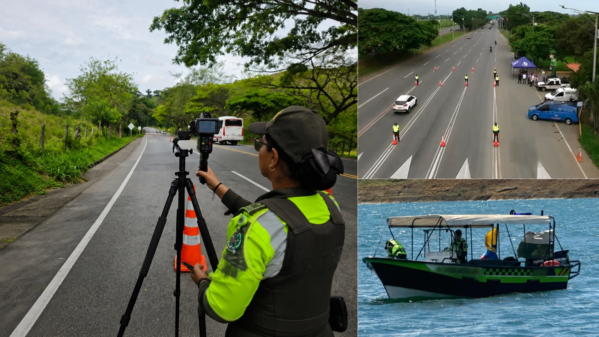 Autoridades refuerzan controles viales y medidas de movilidad en el Valle del Cauca durante el puente festivo