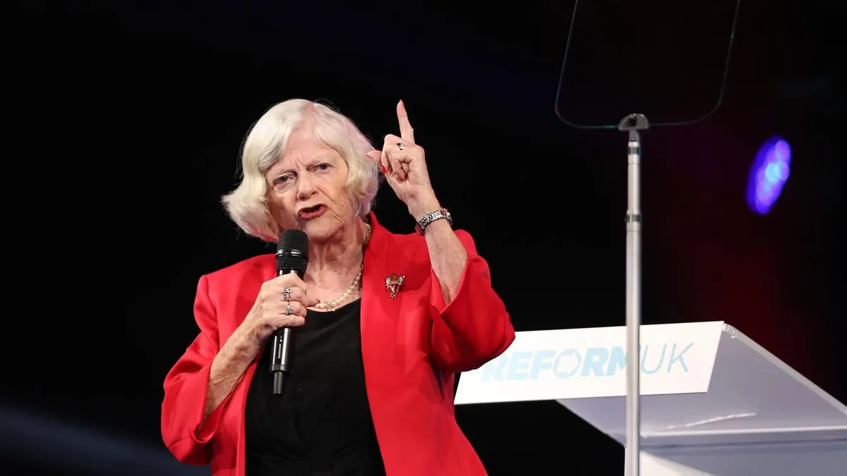 UK politician Ann Widdecombe dies after suspected murder investigation