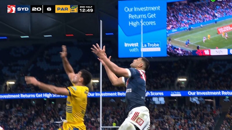 Daniel Tupou achieves hat-trick in milestone 300th NRL game against Parramatta Eels