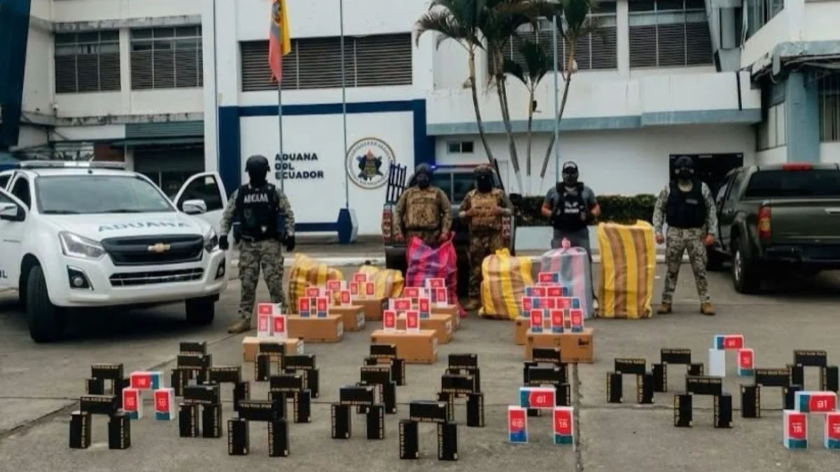 Operativo en La Bahía de Guayaquil: Se incautaron armas y municiones