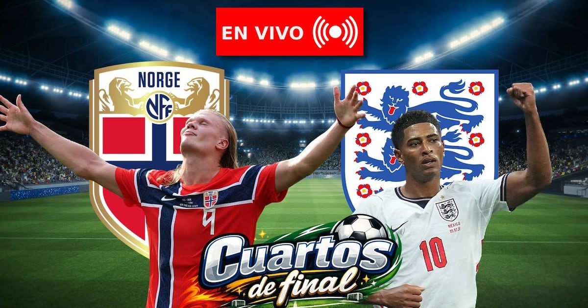 Noruega y Inglaterra se enfrentan en cuartos de final del Mundial 2026