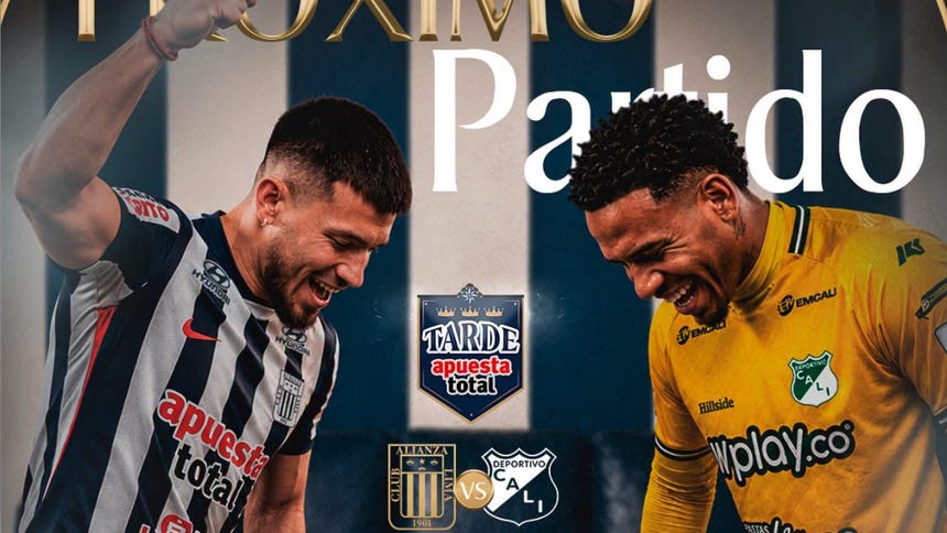 Alianza Lima enfrenta a Deportivo Cali en amistoso internacional 2026