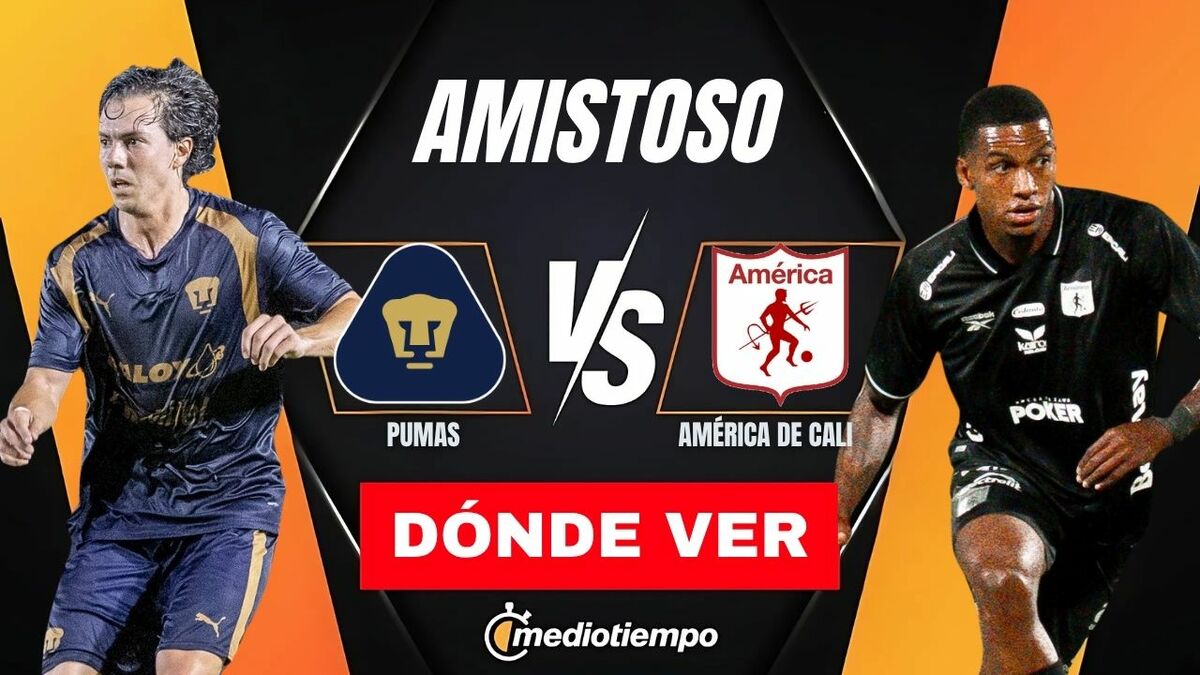 Pumas enfrentará a América de Cali en partido amistoso antes del Apertura 2026