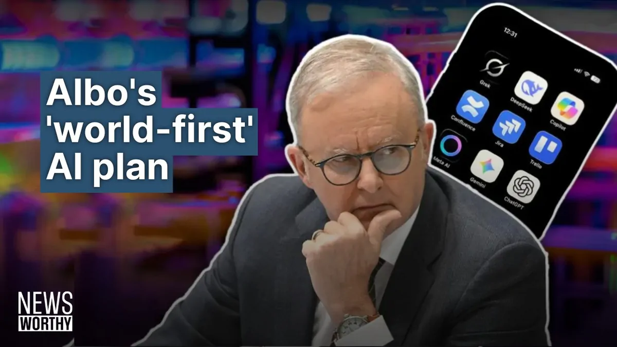 Albanese unveils national AI strategy as debate grows over job protections and technology regulation
