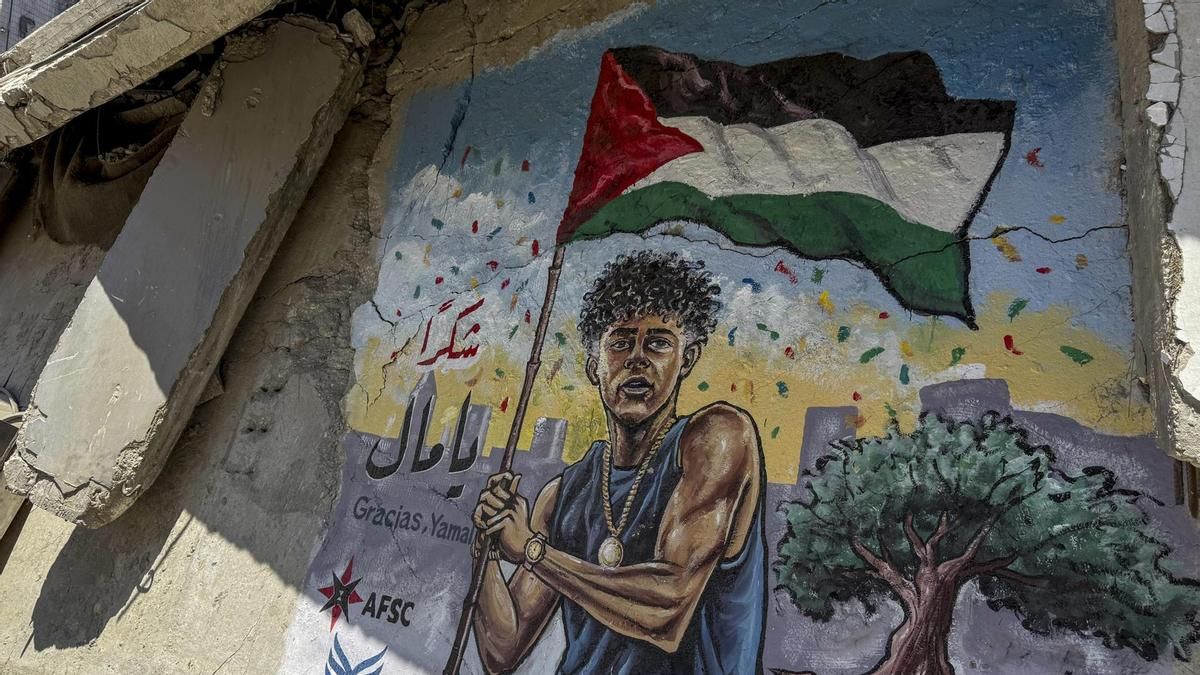 España llega a la final del Mundial con apoyo palestino