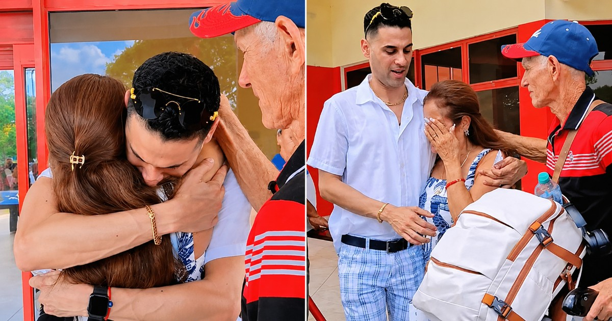 Cuban Returns to Cuba After Three Years: Emotional Reunion Documented on TikTok