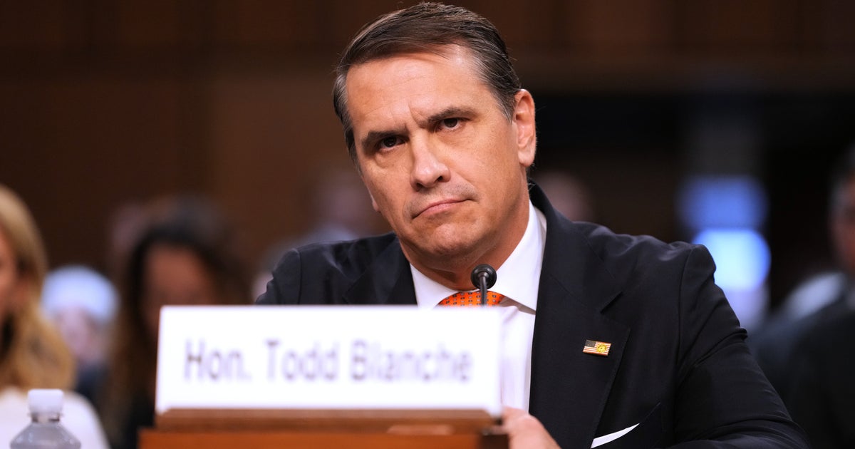 Senate Confirmation Hearing for Blanche Highlights Skepticism Over Trump Fund and Tax Deal