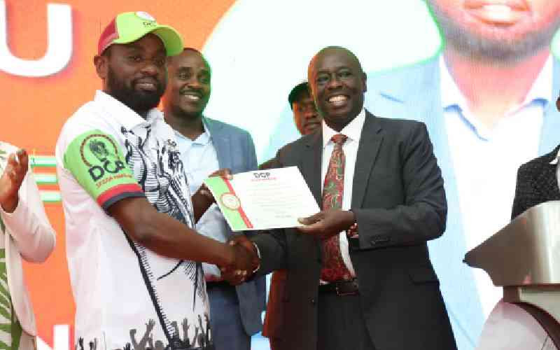 Sammy Kamau Confident of Winning Ol Kalou By-Election