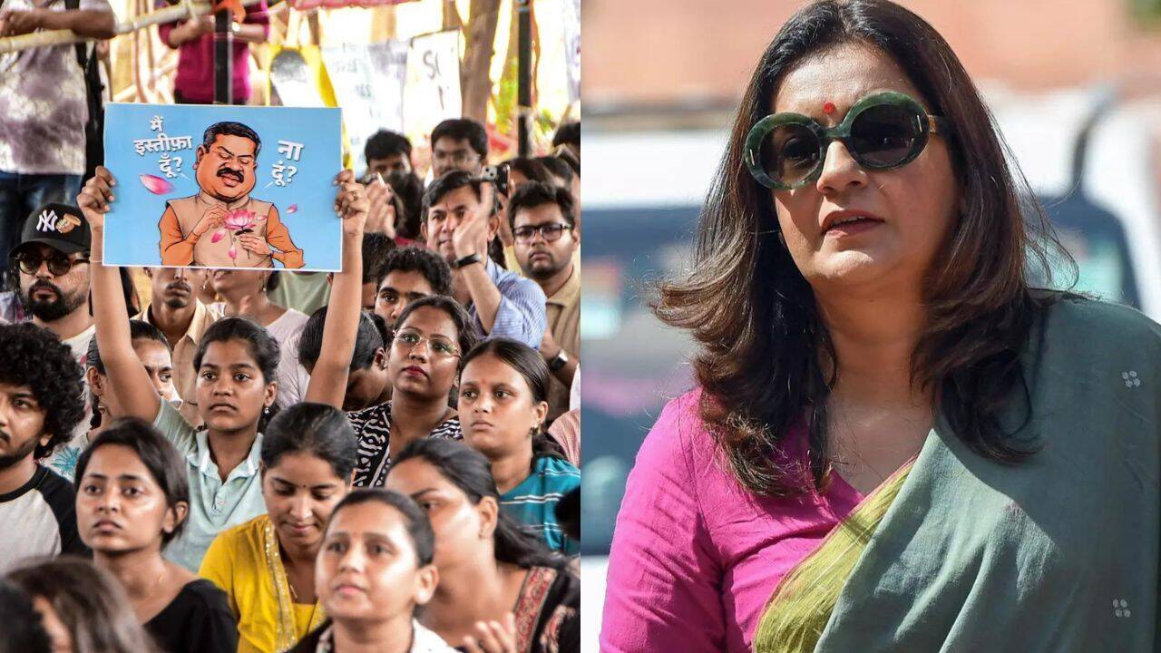 Priyanka Chaturvedi urges Centre to remove Union Education Minister, says students deserve credit for demanding accountability