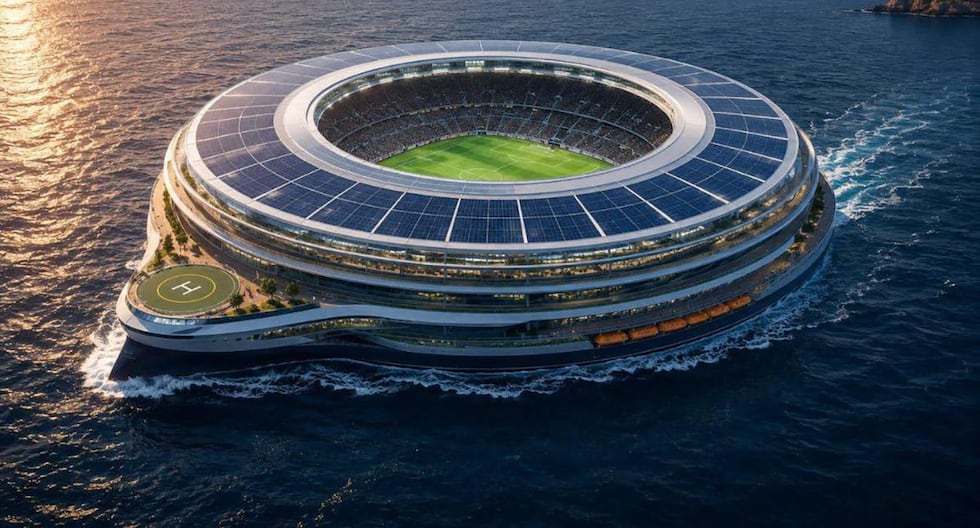 Un estadio flotante para el Mundial 2026: la innovación en infraestructura deportiva