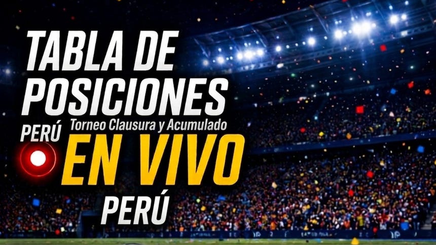 Resultados y clasificación del Torneo Clausura y Acumulado de la Liga1 2026