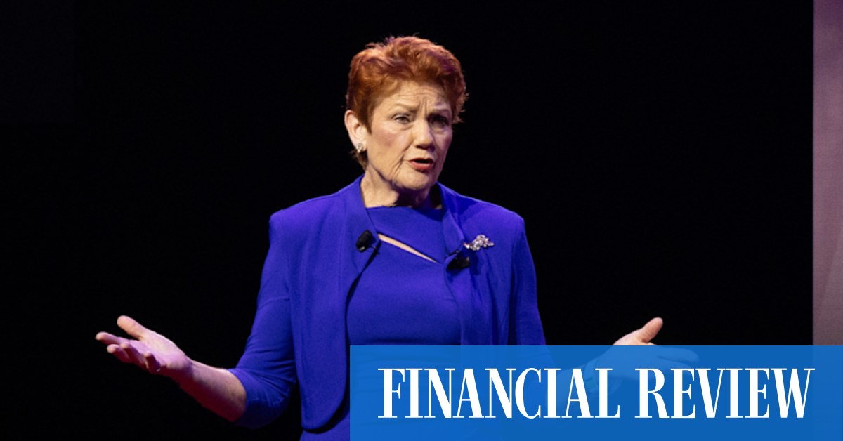 Hanson warns Australia faces similar challenges to Britain over mass migration