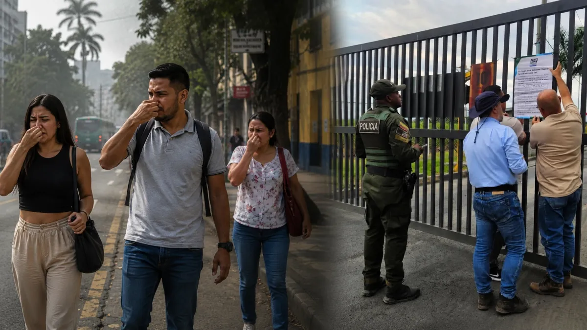 Olores persistentes en Cali: investigan causas ambientales y salud pública