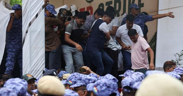 Two Arrested in Assam for Painting Activist's Mural Amid Protest Against Education Minister