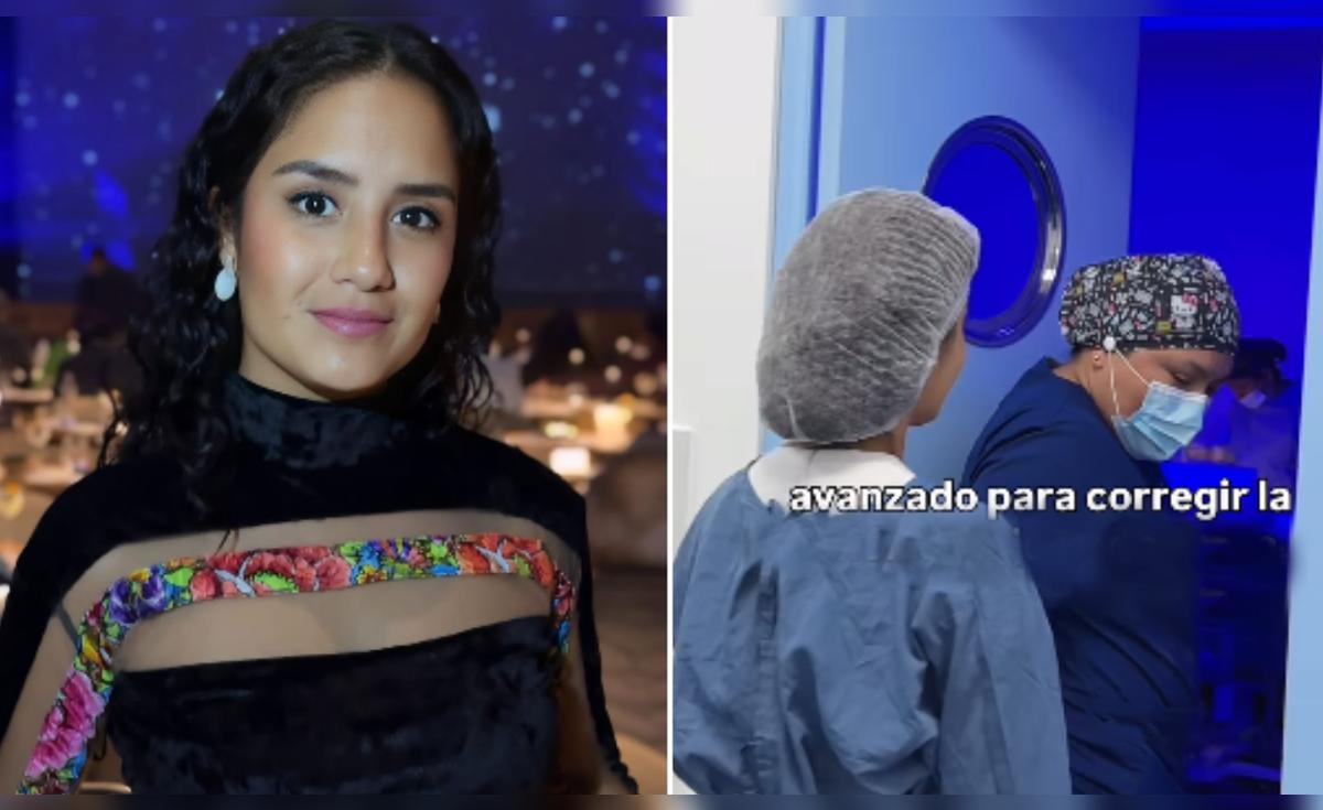 Mayella Lloclla se recupera tras cirugía para corregir presbicia