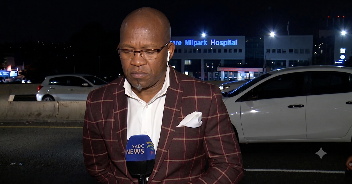 South African Reporter's Live Broadcast Interrupted by Robbers