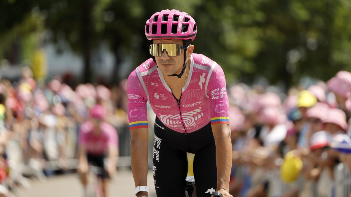 Richard Carapaz mejora su posición en la clasificación general del Tour de Francia 2026