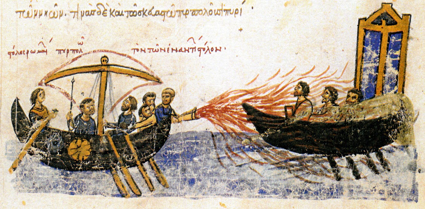 Greek fire: The Byzantine incendiary weapon that shaped naval warfare
