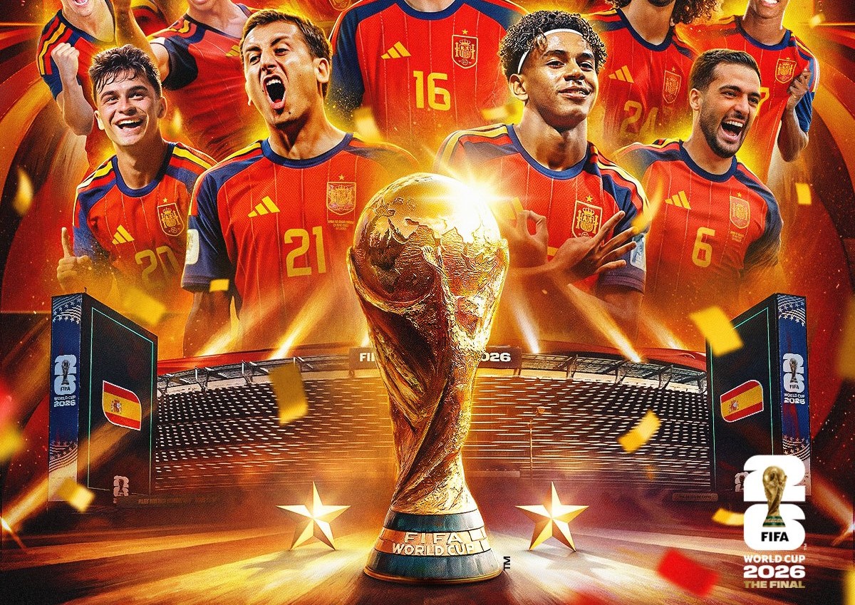 Spain clinch second World Cup title after extra-time victory over 10-man Argentina