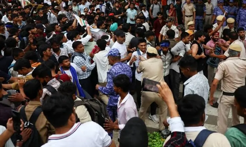 India's Youth Protests Against Corruption and Education System Failures