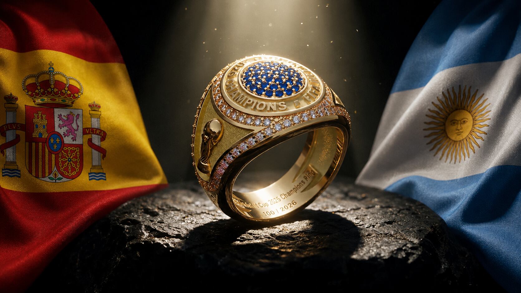 FIFA entregará anillos personalizados al campeón del Mundial 2026