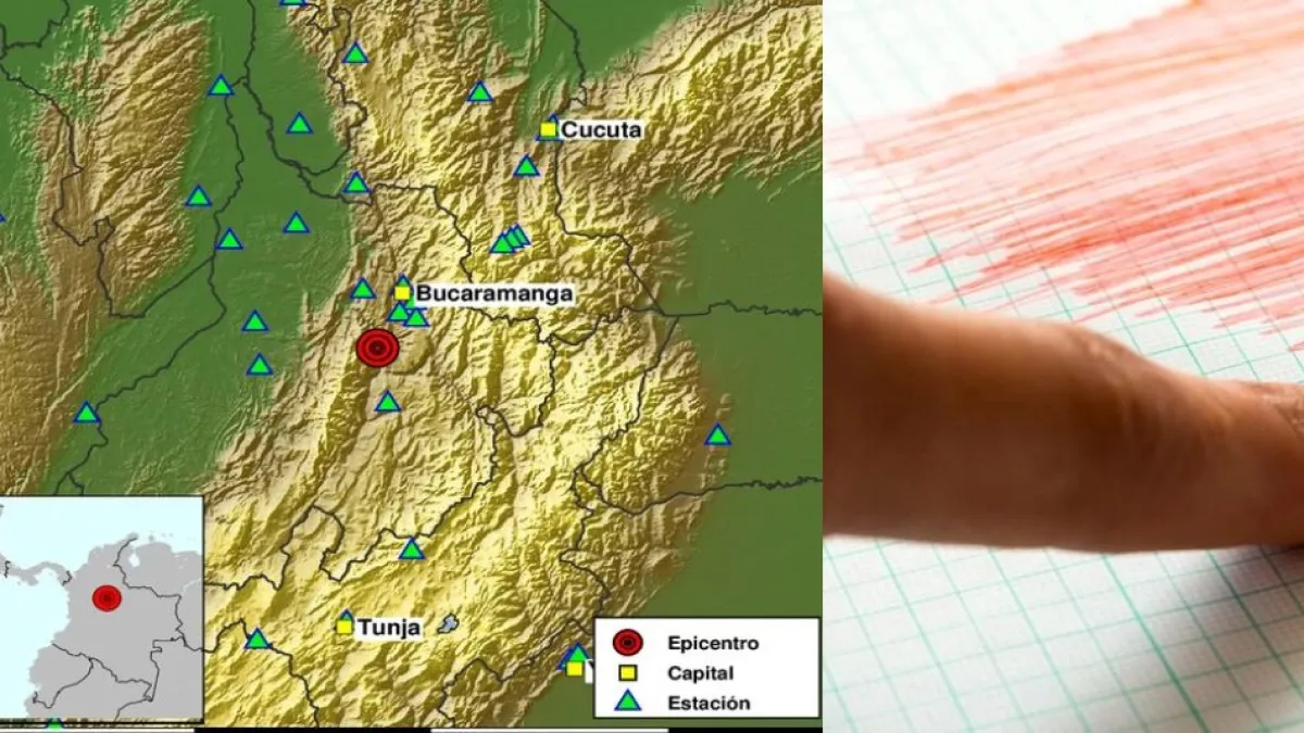 Earthquake of Magnitude 3.2 Hits Colombia's Los Santos Region, Early Morning of Wednesday, July 22nd