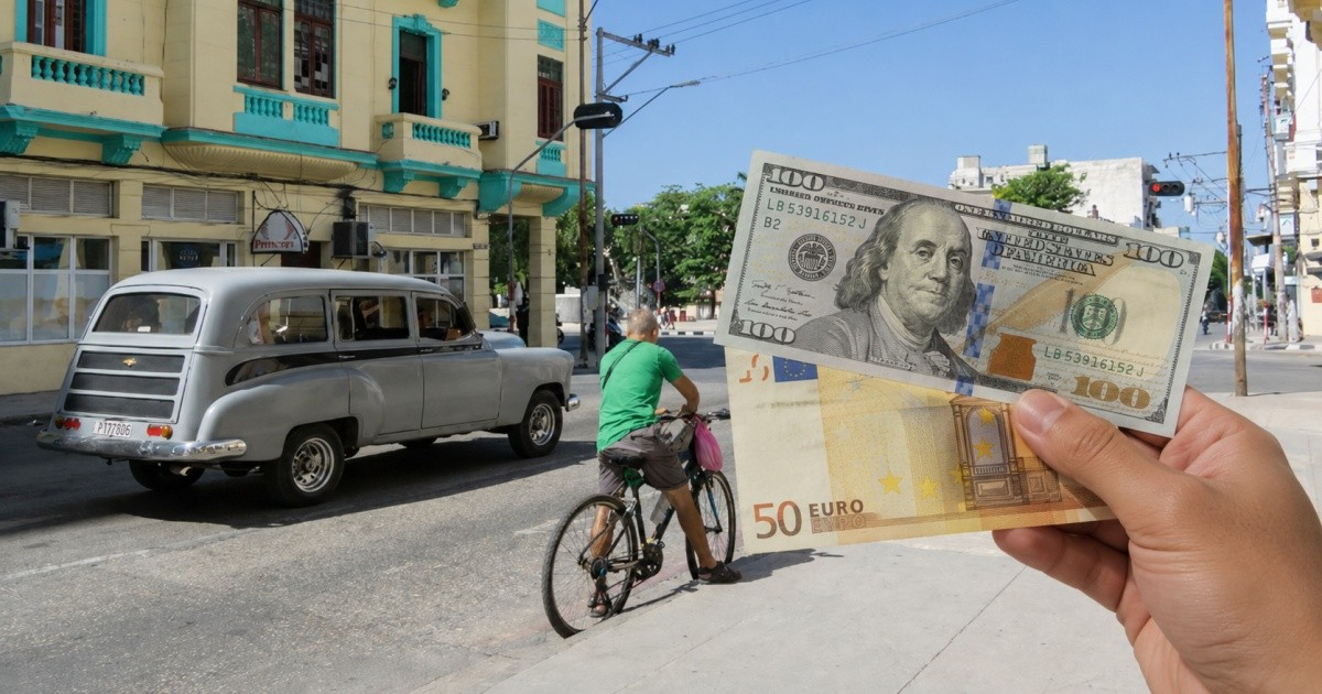 Evolución de la tasa de cambio informal en Cuba: dólar y euro en alza