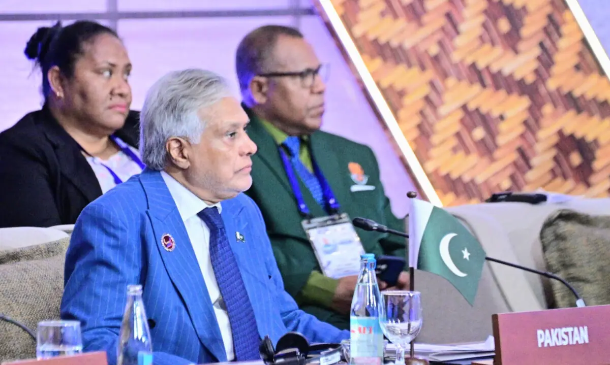 Deputy PM Ishaq Dar highlights global challenges at Asean forum, including Kashmir and IWT disputes