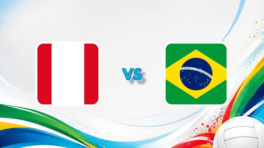 Perú y Brasil se enfrentan en la Copa Sudamericana de Vóley 2026