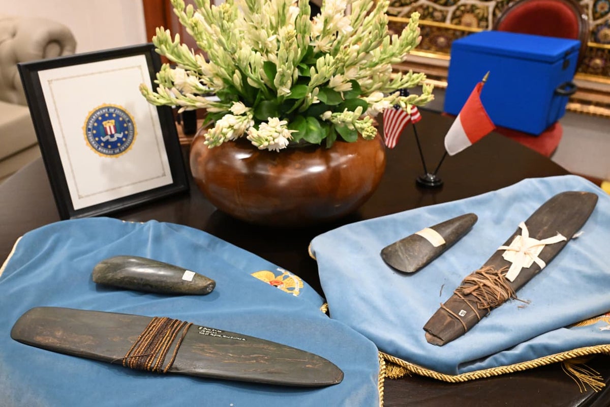 Indonesia recovers looted cultural artefacts from the US following FBI cooperation