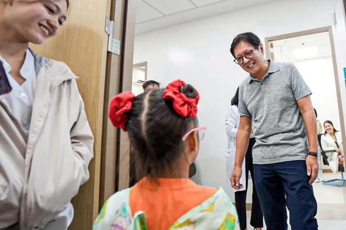 Marcos Jr. launches specialized pediatric center in Clark to improve child healthcare