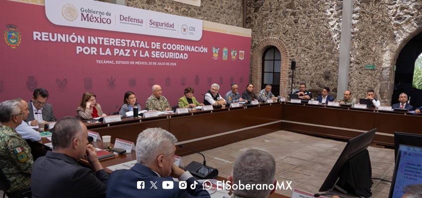 Ocho estados colaboran en estrategia de seguridad con resultados concretos