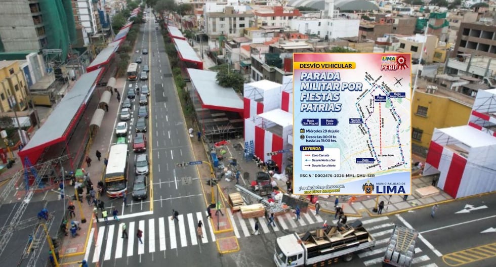 Plan de desvío para Fiestas Patrias 2026: rutas alternativas y restricciones de tránsito