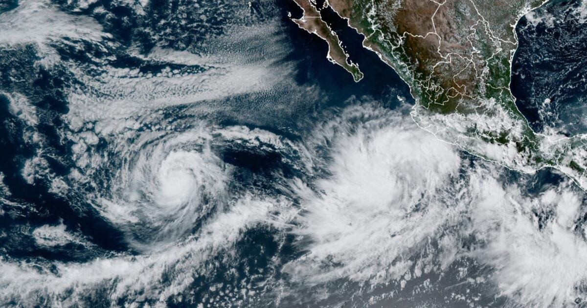 Depresión tropical Siete-E evoluciona a tormenta tropical Genevieve y alcanzará categoría 3