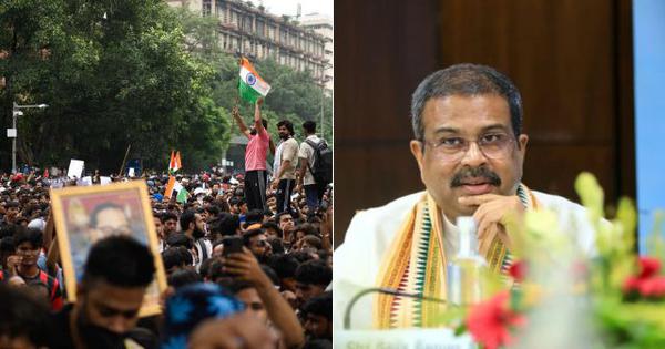 Union Education Minister Dharmendra Pradhan Resigns Amid Youth Protests