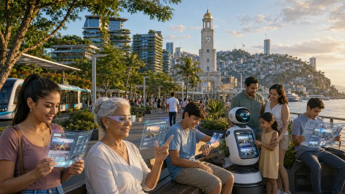 Habitantes de Guayaquil sueñan con una ciudad segura, limpia y con mejores oportunidades en el futuro