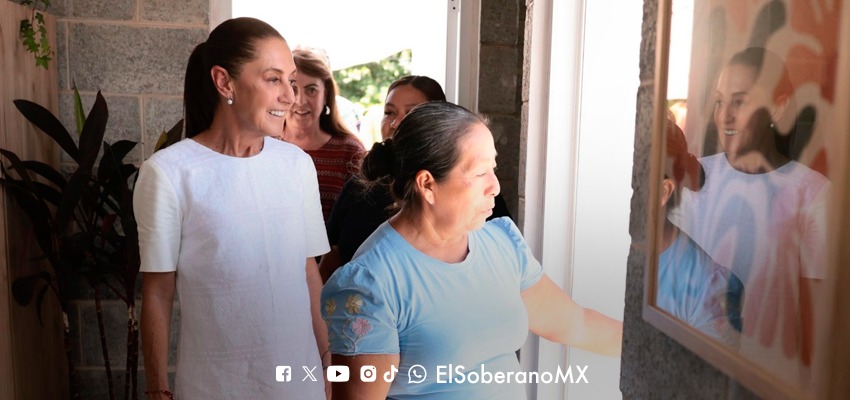 Presidenta Sheinbaum entrega viviendas y créditos en Xoxocotla, Morelos