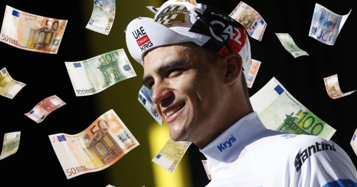 Isaac del Toro logra tercer lugar en el Tour de Francia 2026 y se lleva 100 mil euros