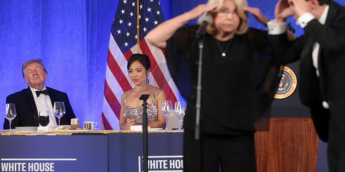 Kaitlan Collins Responds to Trump's Remarks at WHCA Dinner