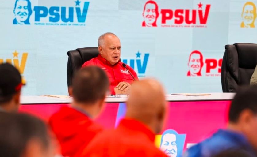 Diosdado Cabello comenta el diálogo entre la Asamblea Nacional 2015 y el chavismo