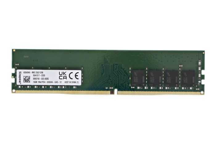Kingston 16GB PC4-3200AA-U 1Rx8 Non-ECC 9995743-023.A00G | Buy Online