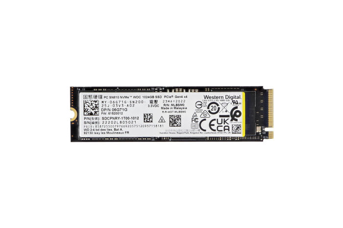 Dell 1TB SSD NVMe M.2 2280 KP2TG New Pull