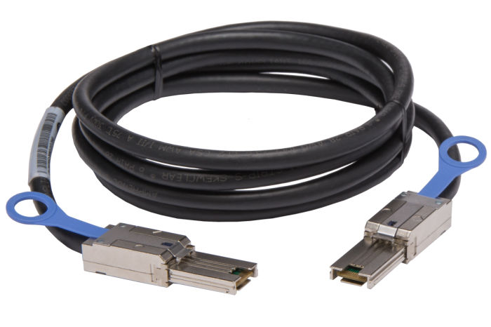 W390D - Dell SFF-8088 to SFF-8088 Mini SAS Cable 2M External