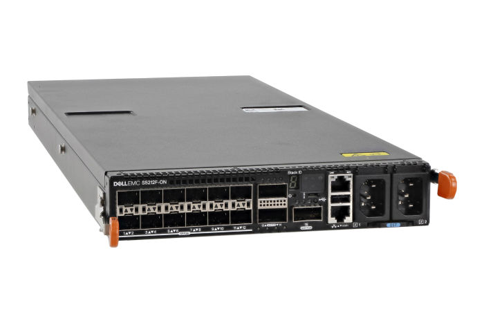 2 x Dell Networking S5212F-ON Switches 12 x 10Gb RJ45, 3 x QSFP28 Ports ...