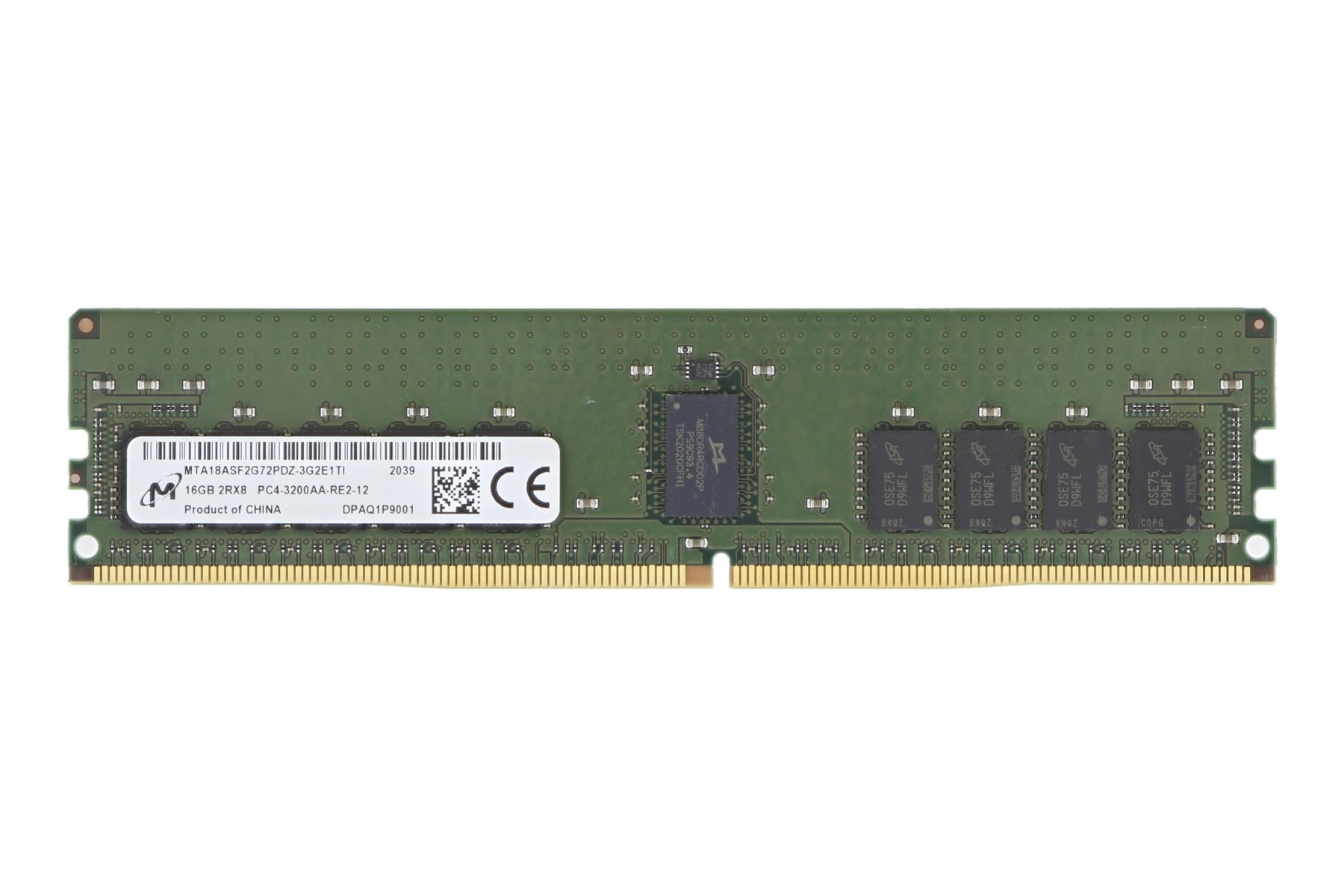 Micron 16GB PC4-3200AA-R ECC MTA18ASF2G72PDZ-3G2