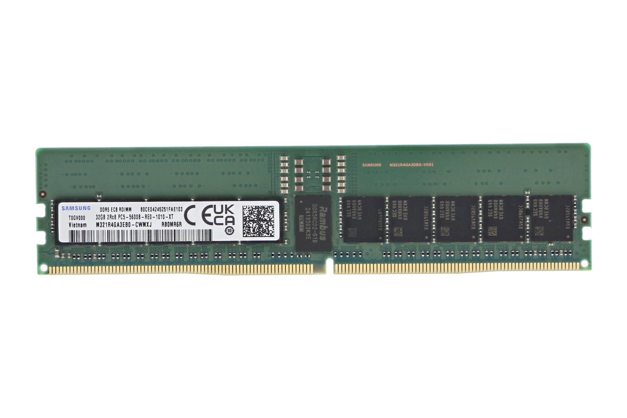 Samsung 32GB PC5-5600B-R 2Rx8 ECC / EC8 M321R4GA3EB0-CWM | Buy Online